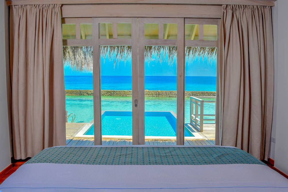 Overwater Suite with Private Pool at NH Maldives Kuda Rah Resort, view 2